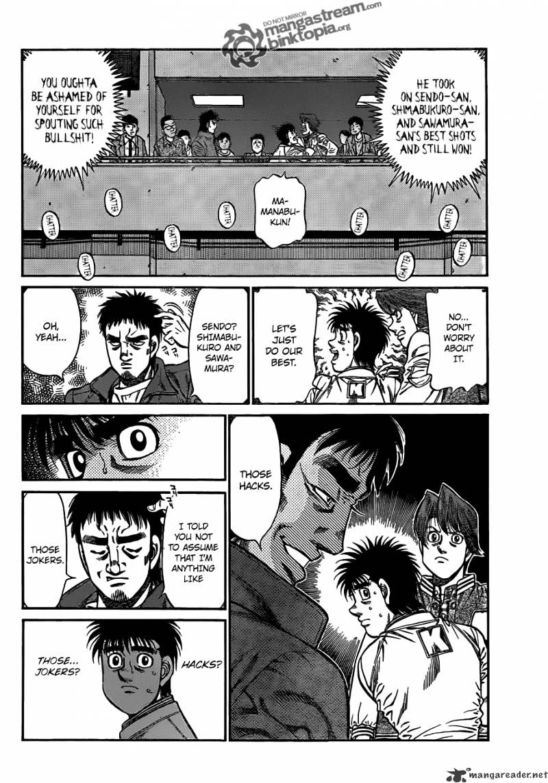 Hajime no Ippo: Fighting Spirit, Chapter 919 image 06